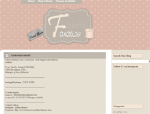 Tablet Screenshot of fabricfanatics.com.my